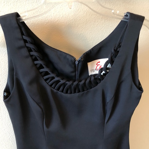 Navy cocktail dress - Picture 2 of 7